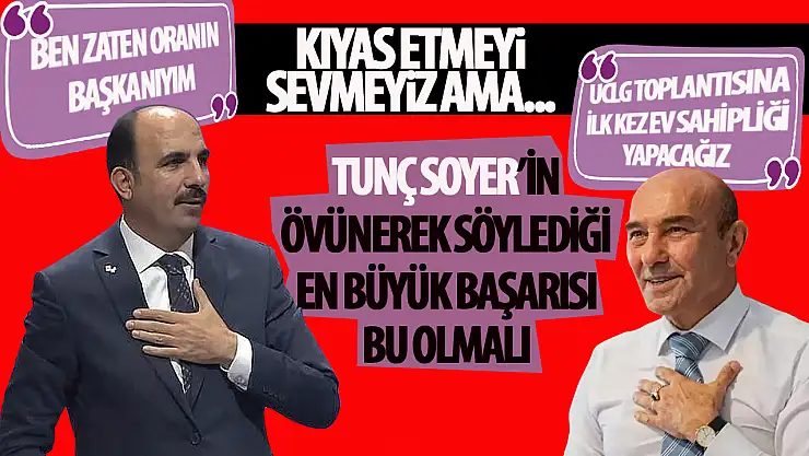 Konya ve İzmir Belediyelerinin Vizyon Farkı: Uğur İbrahim Altay ve Tunç Soyer'in Yönetim Anlayışları Karşılaştırıldı