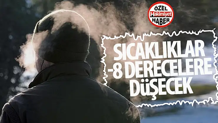 Konya'ya soğuk hava dalgası: -8'e kadar düşecek!