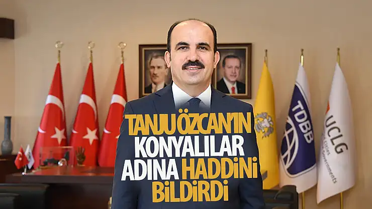 Konya'yı hedef alan Tanju Özcan'a Altay'dan sert cevap!