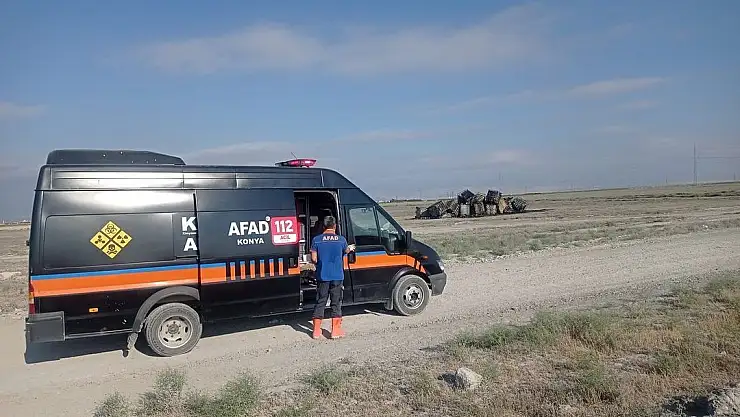 Konya'da kimyasal atıkları araziye bırakan işletmeye rekor ceza!