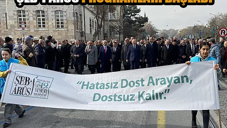 Konya'da Şeb-i Arus programları başladı