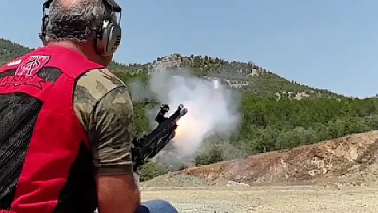 Konya'da üretilen bomba atarı Azerbaycan yolunda