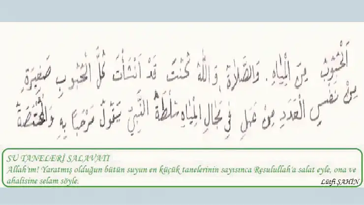 Konyalı öğretmen Salavat Yazmayı Sürdürüyor!