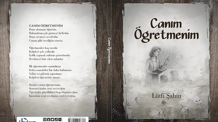 Konyalı Öğretmenin Şiir Kitabı Yayımlandı!