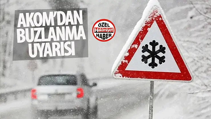 Konyalılara AKOM'dan don ve buzlanma uyarısı: O 2 güne dikkat!