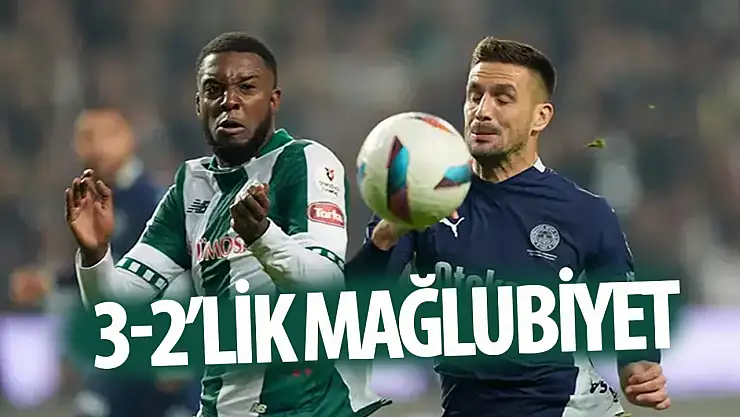 Konyaspor (2)- Fenerbahçe (3)  (Maç sonucu)