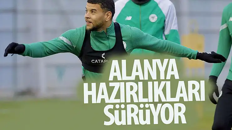 Konyaspor, Alanyaspor maçı hazırlıklarına devam etti