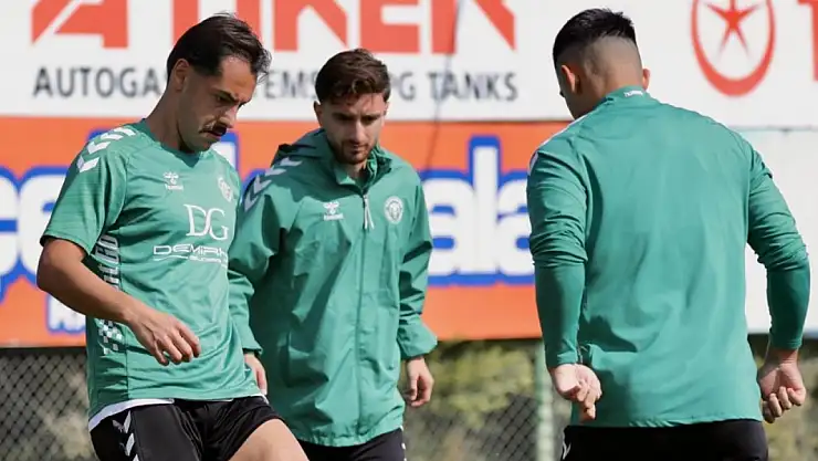 Konyaspor, Beşiktaş maçı hazırlıklarına başladı