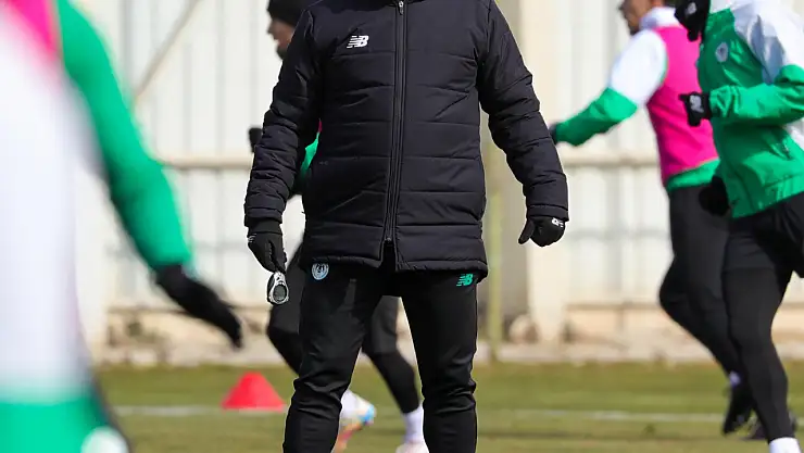 Konyaspor'da, Samsunspor maçı hazırlıkları sürüyor