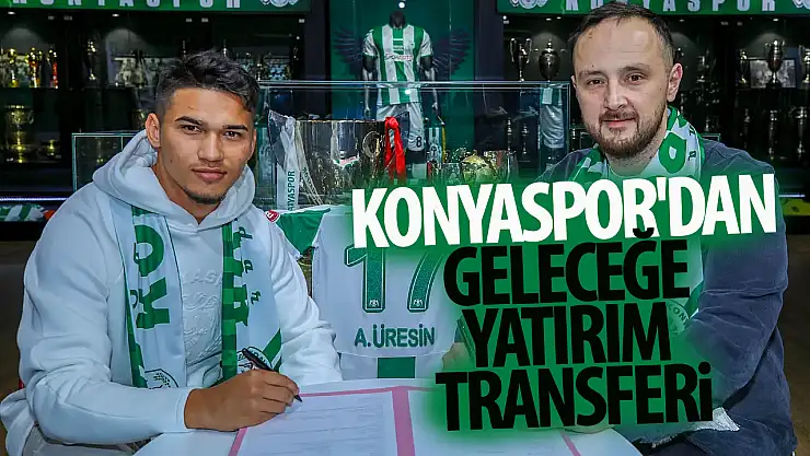 Konyaspor'dan geleceğe yatırım transferi!