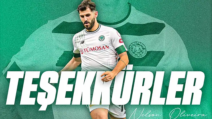 Konyaspor'dan Nelson Oliveira'ya veda!