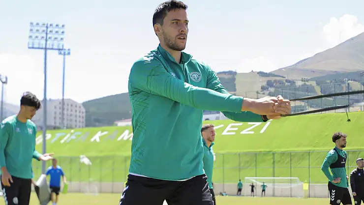 Konyaspor Erzurum kampında hazırlıklarını sürdürüyor
