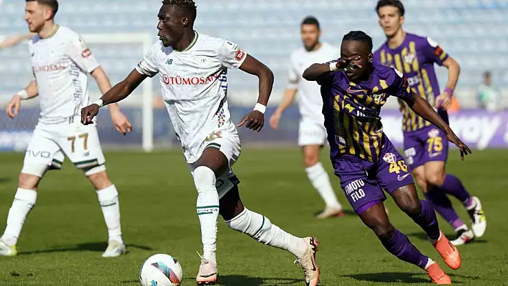 Konyaspor, Eyüpspor deplasmanından mağlubiyetle ayrıldı
