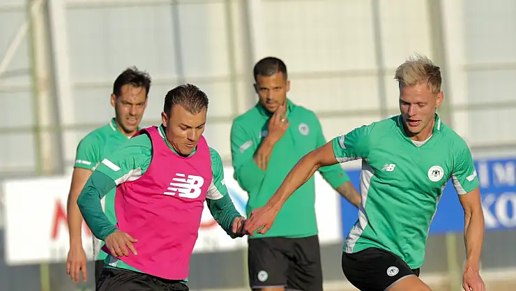Konyaspor, Fenerbahçe maçı hazırlıklarını sürdürdü
