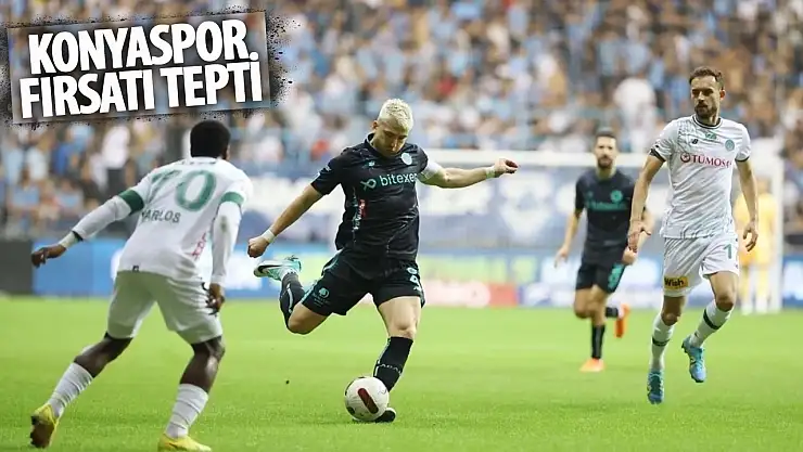 Konyaspor fırsat tepti: 2 kez öne geçti ama… 