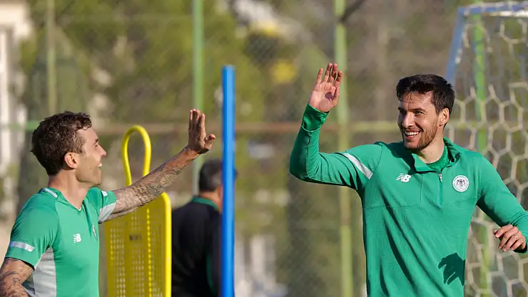 Konyaspor, Galatasaray maçı hazırlıklarını sürdürdü