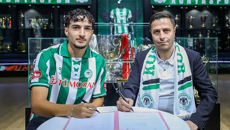 Konyaspor, genç yetenek ile 3 yıllık sözleşme imzaladı