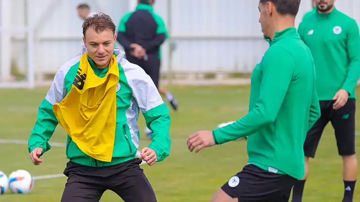 Konyaspor, Hatayspor maçı hazırlıklarına devam etti