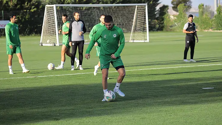 Konyaspor, Hatayspor maçının hazırlıklarını sürdürdü