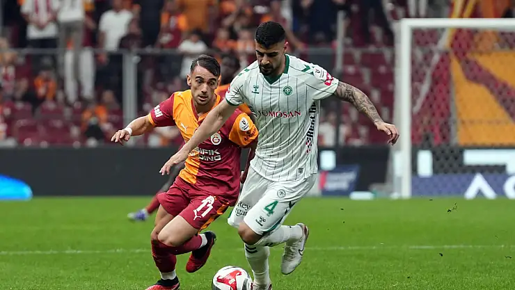 Konyaspor, ikinci yarıya 2-0 geride başlayacak