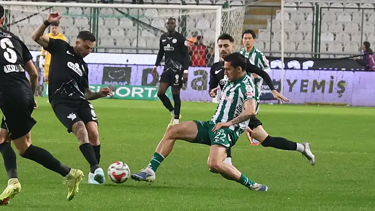 Konyaspor ilk yarıyı geride kapattı