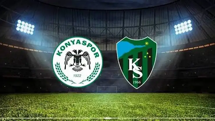 Konyaspor - Kocaelispor karşılaşmasının ilk 11'i belli oldu!
