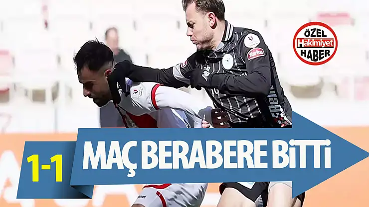 Konyaspor, Sivasspor deplasmanından bir puanla döndü