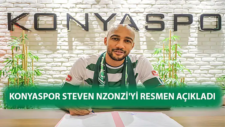 Konyaspor Steven Nzonzi'yi resmen açıkladı