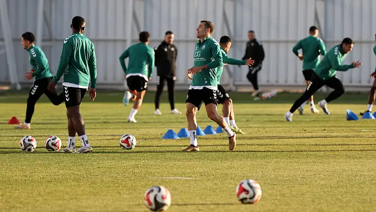 Konyaspor, Trabzonspor deplasmanı için hazırlıklarını sürdürüyor!