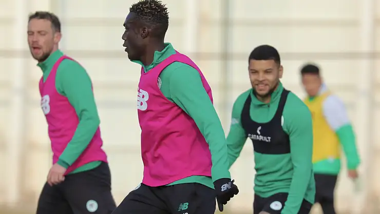 Konyaspor, Trabzonspor maçı hazırlıklarını sürdürüyor