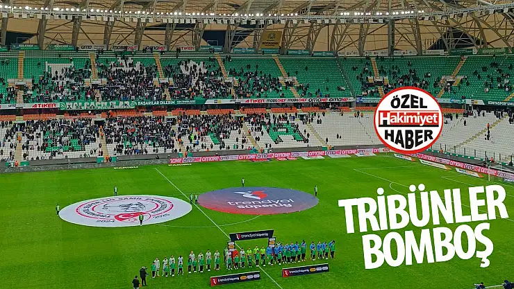 Konyaspor-Trabzonspor Maçına İlgi Düşük Kaldı