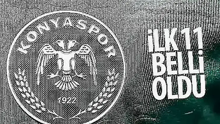 Konyaspor'un Kasımpaşa maçı ilk 11'i belli oldu!