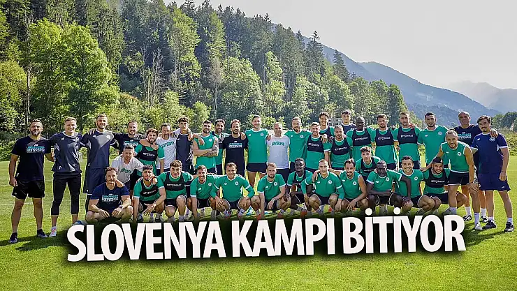 Konyaspor'un Slovenya kampı sona eriyor