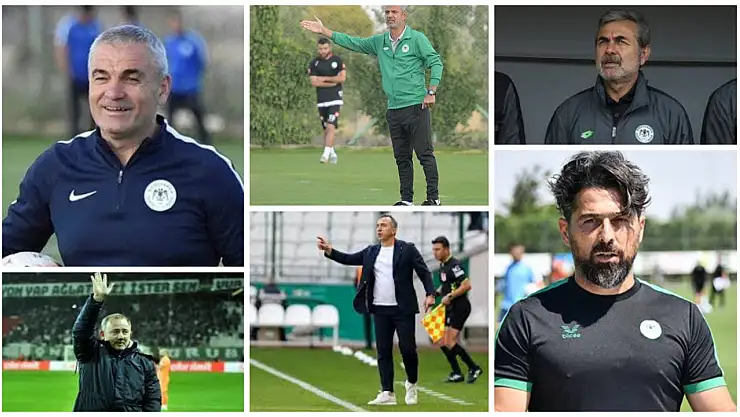 Konyaspor'un son 10 Sezondaki Teknik Direktör karnesi: En başarılı isim kim oldu? İlhan Palut'u, Aykut Kocaman'ı geride bıraktı...