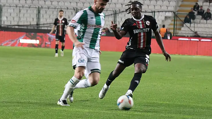 Konyaspor ve Gaziantep FK ilk yarıda gol bulamadı