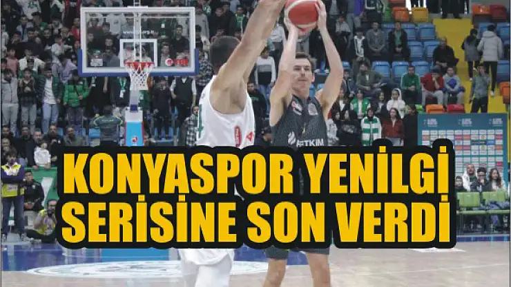 Konyaspor yenilgi serisine son verdi