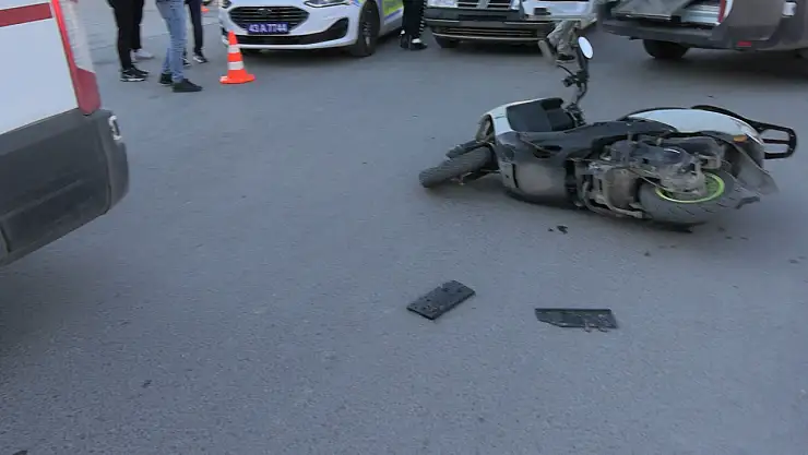 Korkutan trafik kazası: 2 yaralı