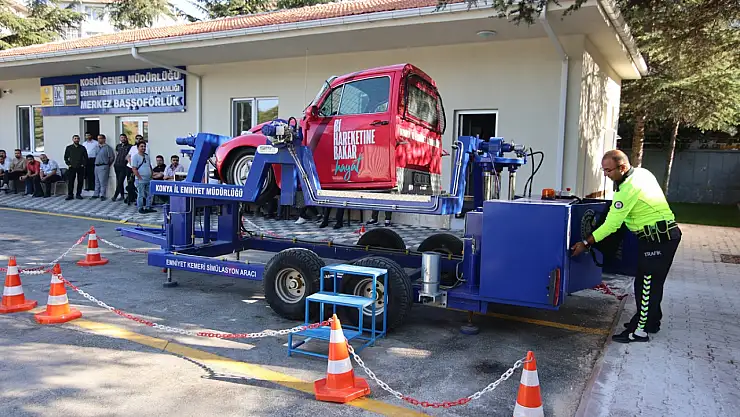 KOSKİ Ve Konya İl Emniyet Müdürlüğü'nden 'Trafik Farkındalık Eğitimi Simülasyon' Etkinliği '