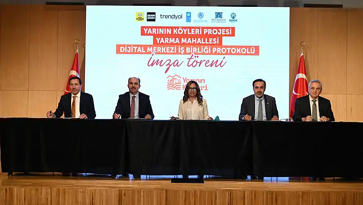 Köy yaşamı bu proje ile desteklenecek