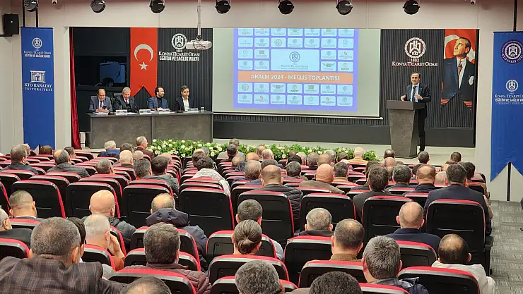 KTO 'da yılın son meclis toplantısı gerçekleştirildi