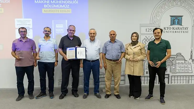 KTO Karatay İnşaat Mühendisliği Ve Makine Mühendisliği bölümleri Avrupa'da tanınacak!