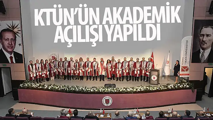 KTÜN'de akademik yılı açılışı görkemli törenle gerçekleşti