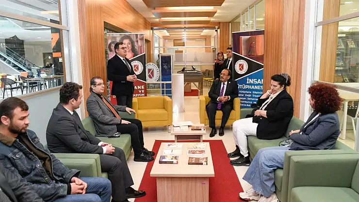 KTÜN'den kütüphane haftası'nda anlamlı kutlama