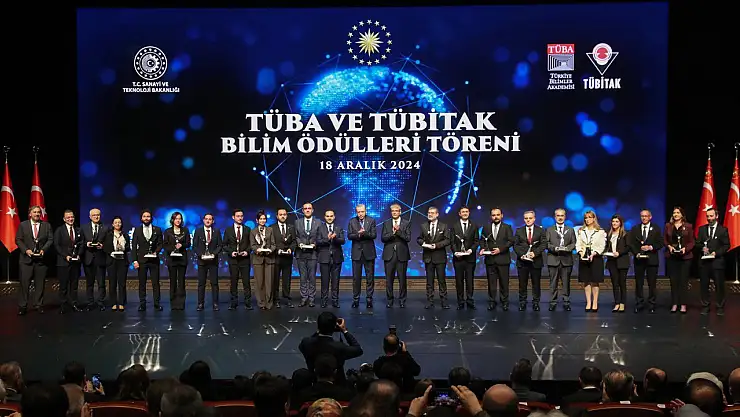 KTÜN'e 'TÜBA ve TÜBİTAK bilim Ödülleri'nden ödül