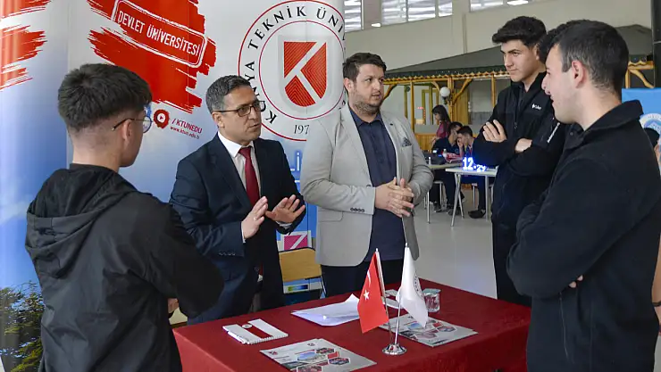 KTÜN, Ereğli Üniversite Kariyer Günleri'nde öğrencilerle buluştu