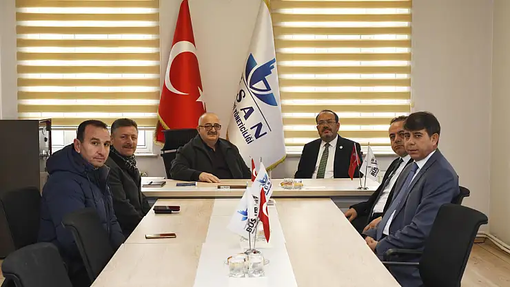 KTÜN Rektörü Çelik, Büsan'ı ziyaret etti!