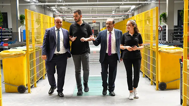 KTÜN Rektörü'nden Sanayi Kuruluşlarına Ziyaret