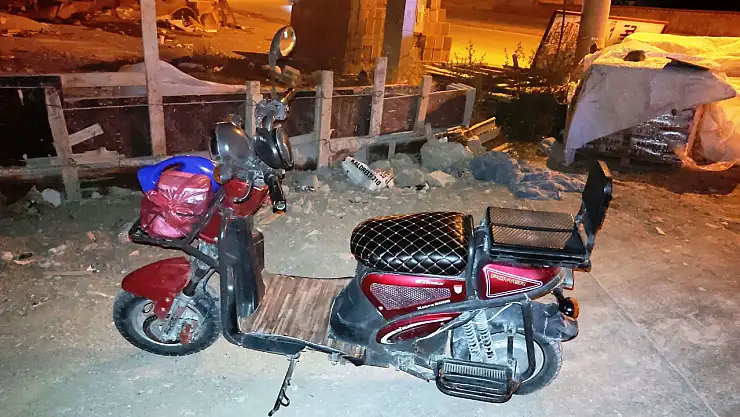 Kulu'da elektrikli bisiklet kazası!