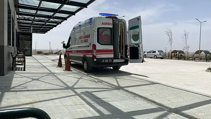 Kulu'da otomobiller çarpıştı: 1 yaralı