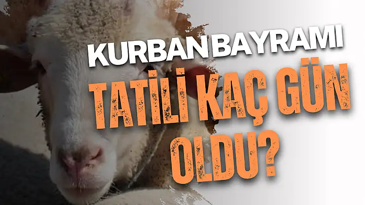 Kurban Bayramı tatili 9 gün olacak mı? Gözler Kabine'de, beklenti yüksek!
